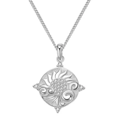 Filigrane Ketten | Hey Happiness Energy Kette mit Anhänger aus Sterlingsilber
