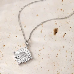 Filigrane Ketten | Hey Happiness Energy Kette mit Anhänger aus Sterlingsilber