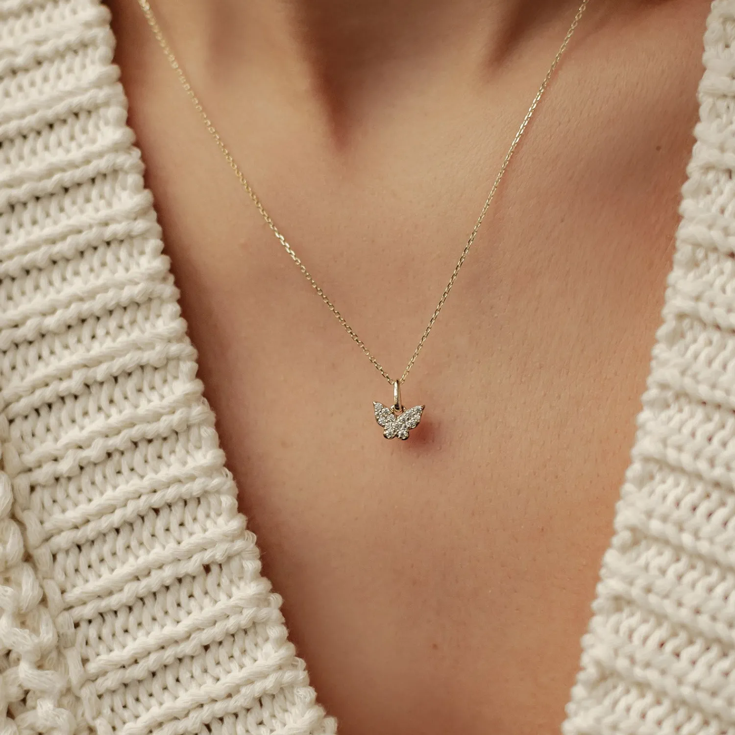 Anhänger | Filigrane Ketten | Hey Happiness Entwicklung Anhänger Kette aus 14K Gold