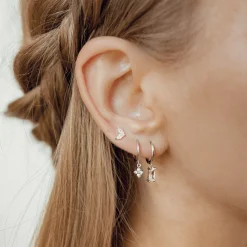 Earring Stack Sets | Hey Happiness 3er Set Stacking Ohrringe Sterlingsilber Silver