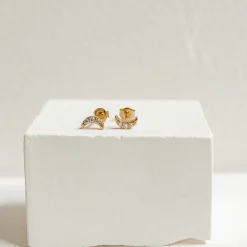Ohrstecker | Hey Happiness Erneuerung Ohrstecker 9K Gold