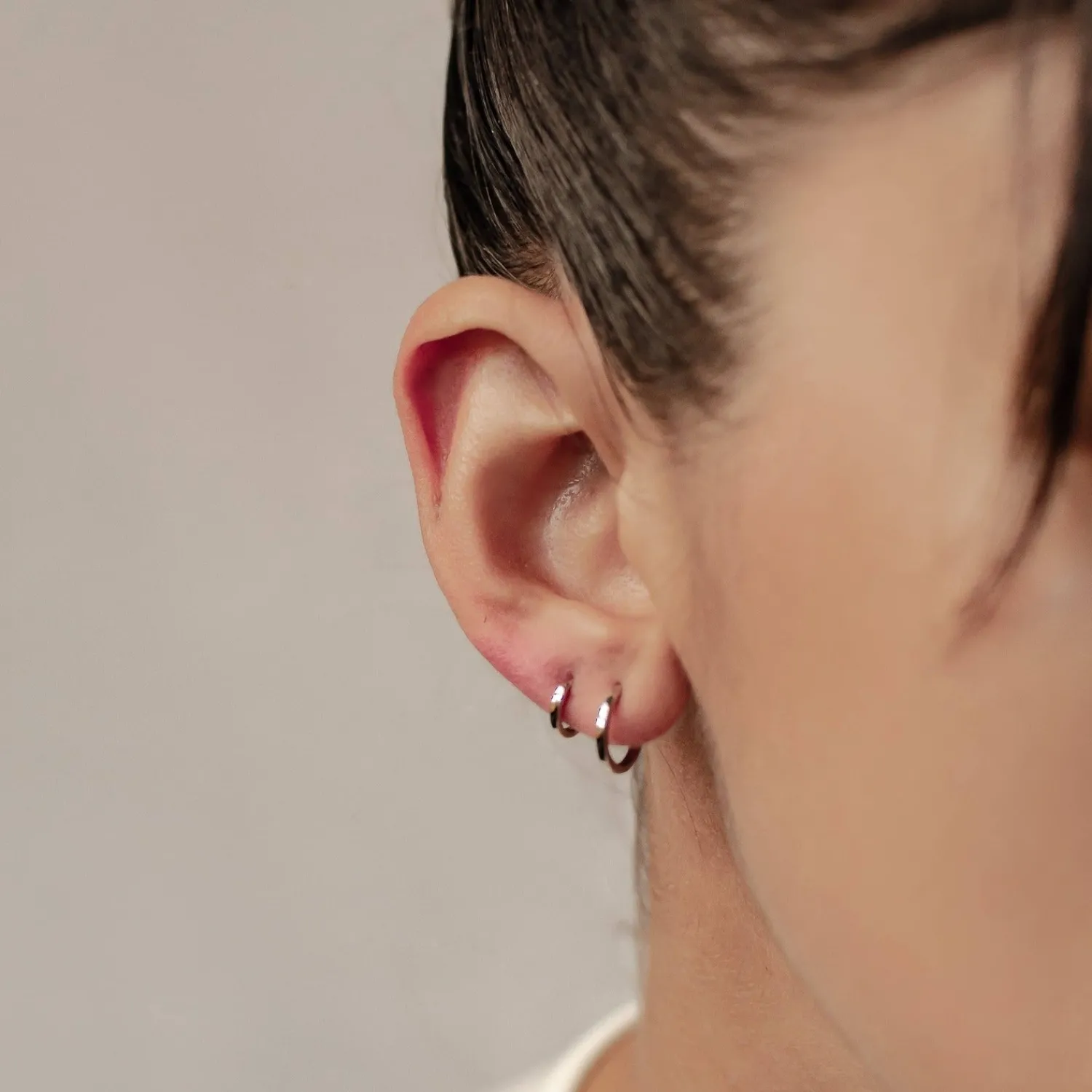 Earring Stack Sets | Creolen | Hey Happiness Eternal Ohrringe Set 585 Gold