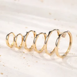 Ohrstecker | Creolen | Hey Happiness Ewigkeit Creolen Gold 585
