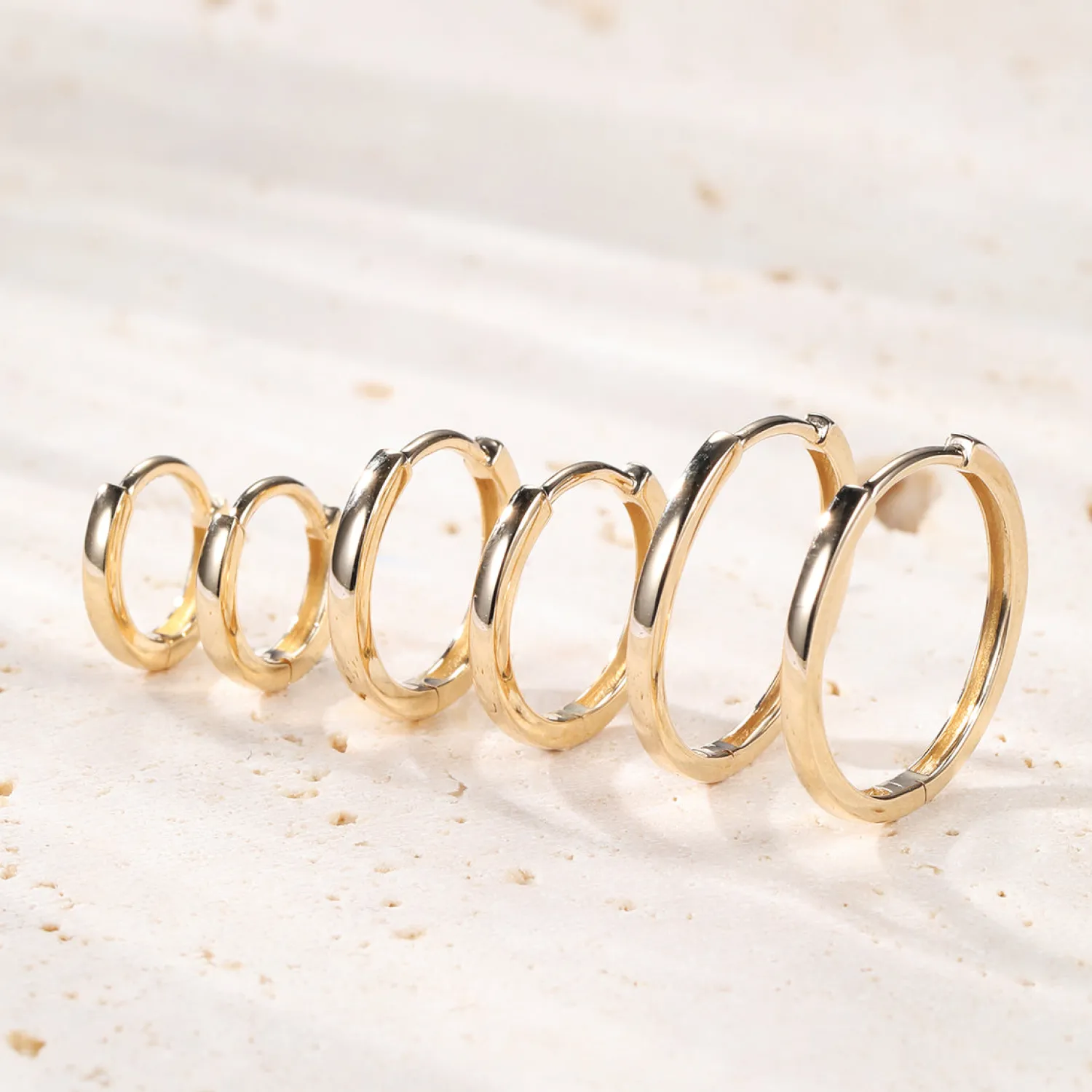 Ohrstecker | Creolen | Hey Happiness Ewigkeit Creolen Gold 585