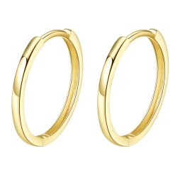 Ohrstecker | Creolen | Hey Happiness Ewigkeit Creolen Gold 585