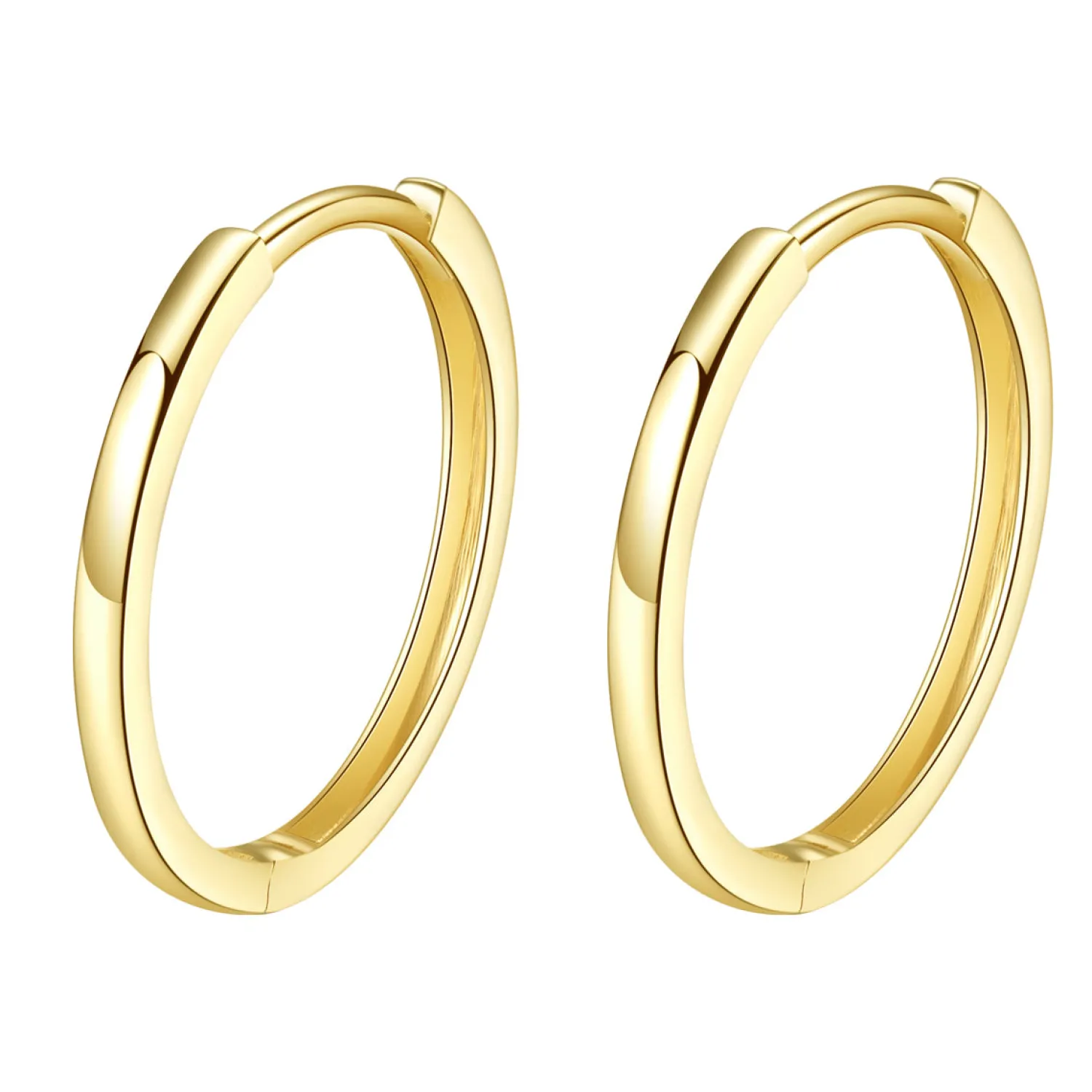 Ohrstecker | Creolen | Hey Happiness Ewigkeit Creolen Gold 585