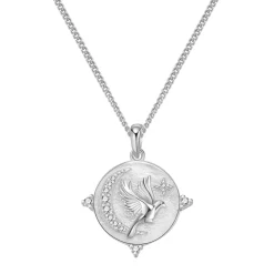 Filigrane Ketten | Hey Happiness Fearless Kette mit Anhänger Sterlingsilber