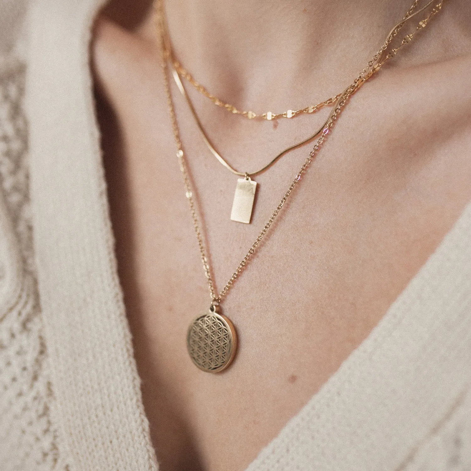 Choker Ketten | Filigrane Ketten | Hey Happiness Feine Choker Kette in Gold