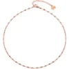 Choker Ketten | Filigrane Ketten | Hey Happiness Feine Choker Kette in Rosegold Rose Gold