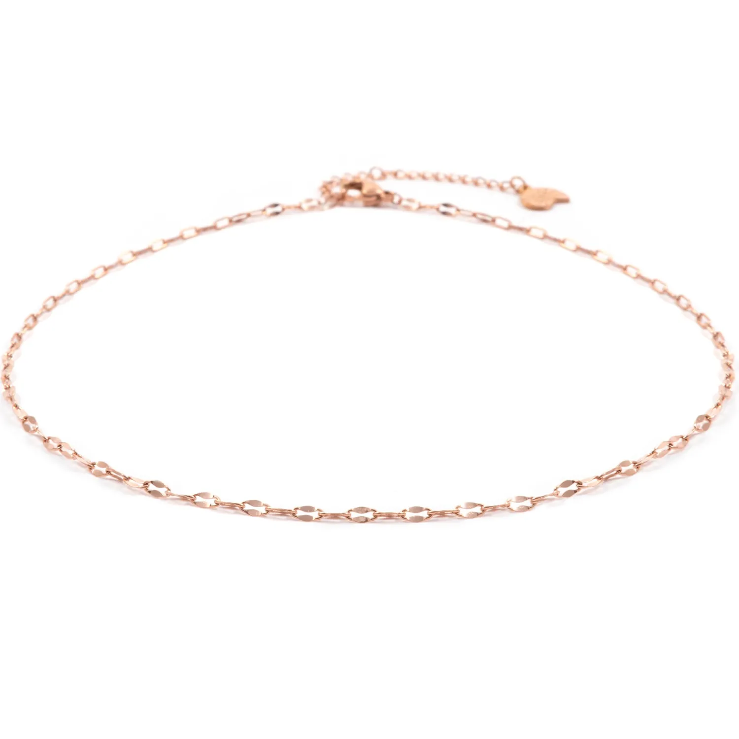 Choker Ketten | Filigrane Ketten | Hey Happiness Feine Choker Kette in Rosegold Rose Gold