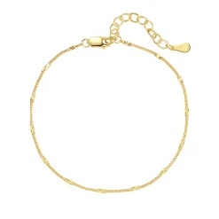 Ketten Armbänder | Hey Happiness Feines Starburst Armband Sterlingsilber in Gold