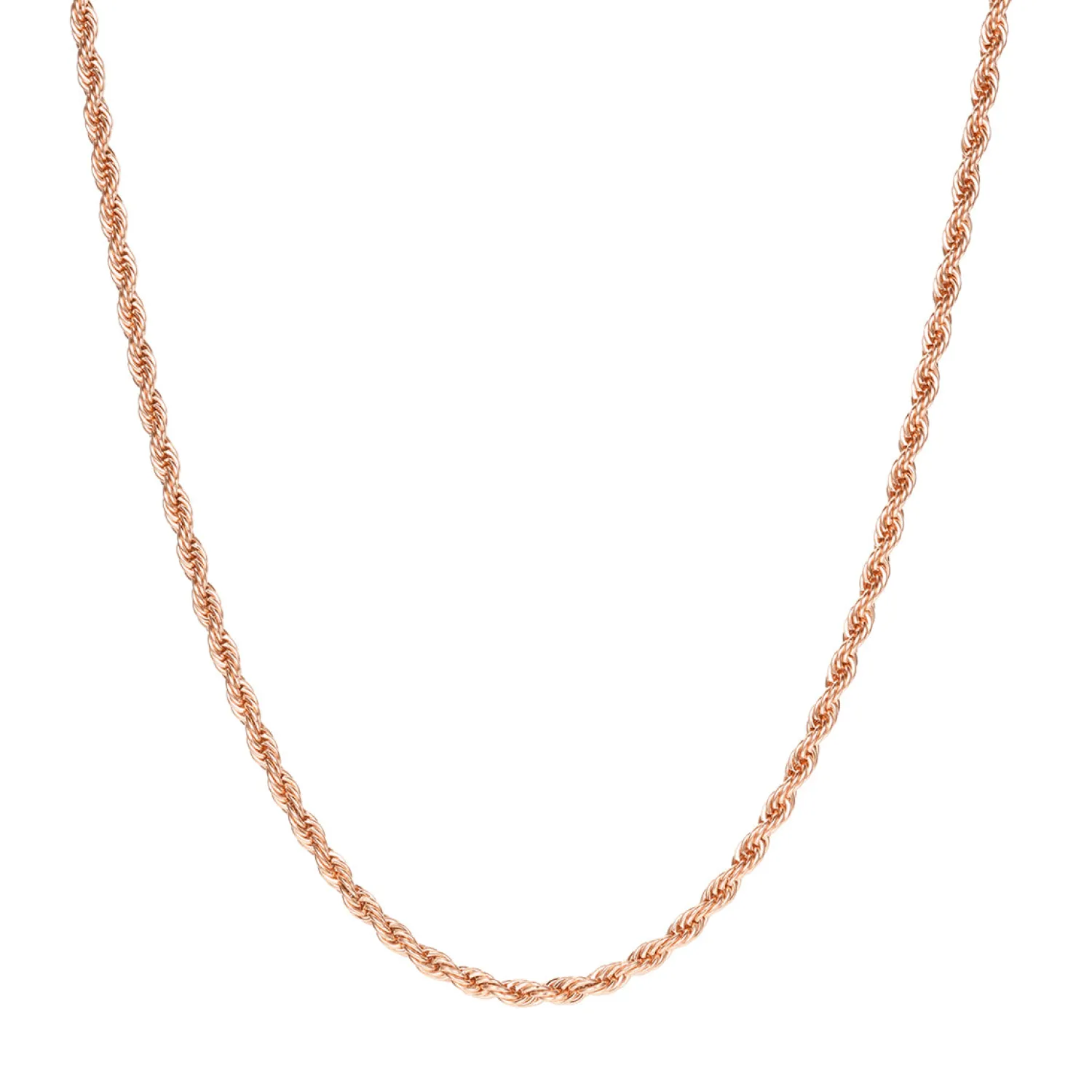 Statement Ketten | Hey Happiness Filigrane Kordelkette Rosegold Rose Gold