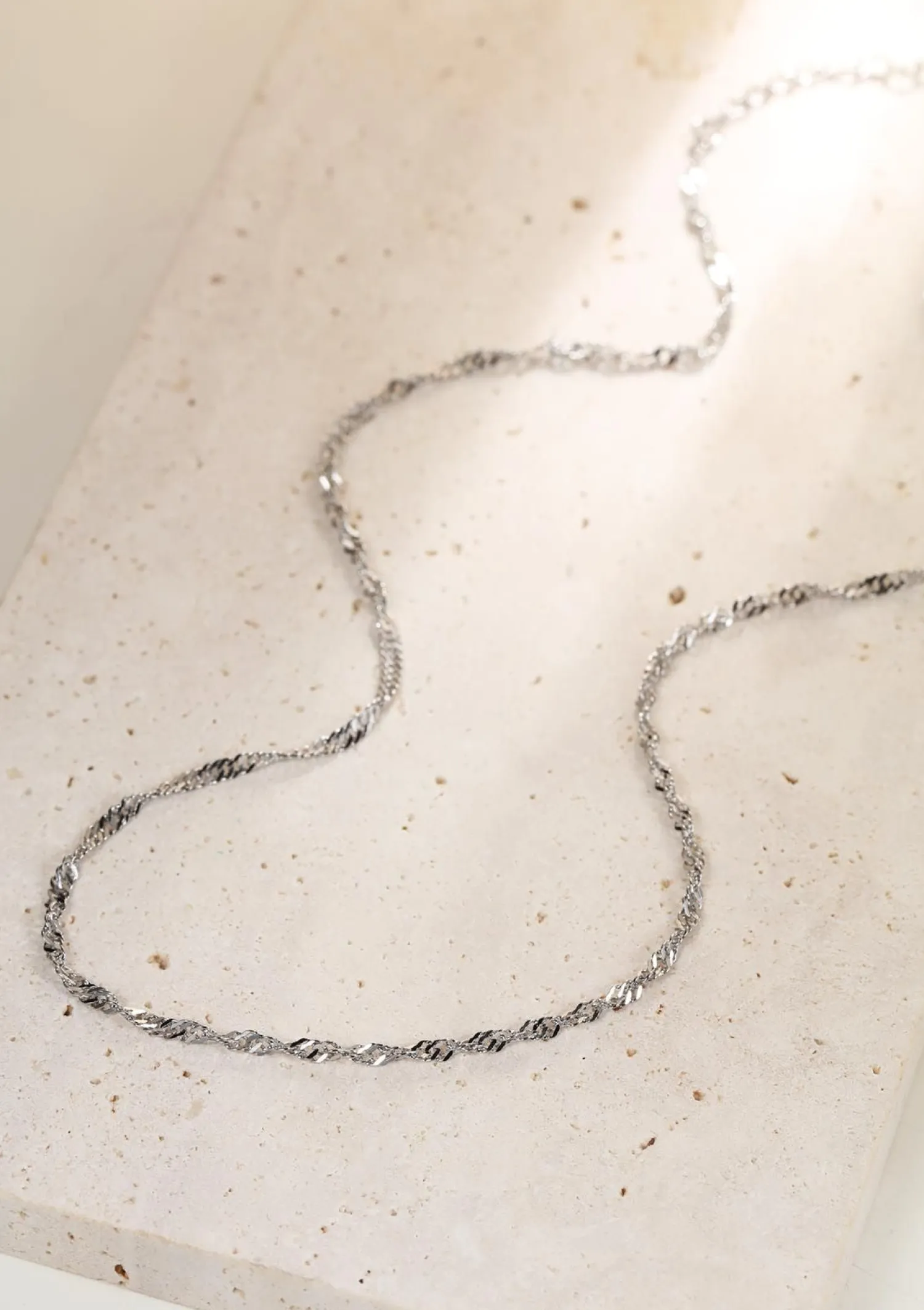 Filigrane Ketten | Hey Happiness Filigrane Singapurkette in Silber Silver