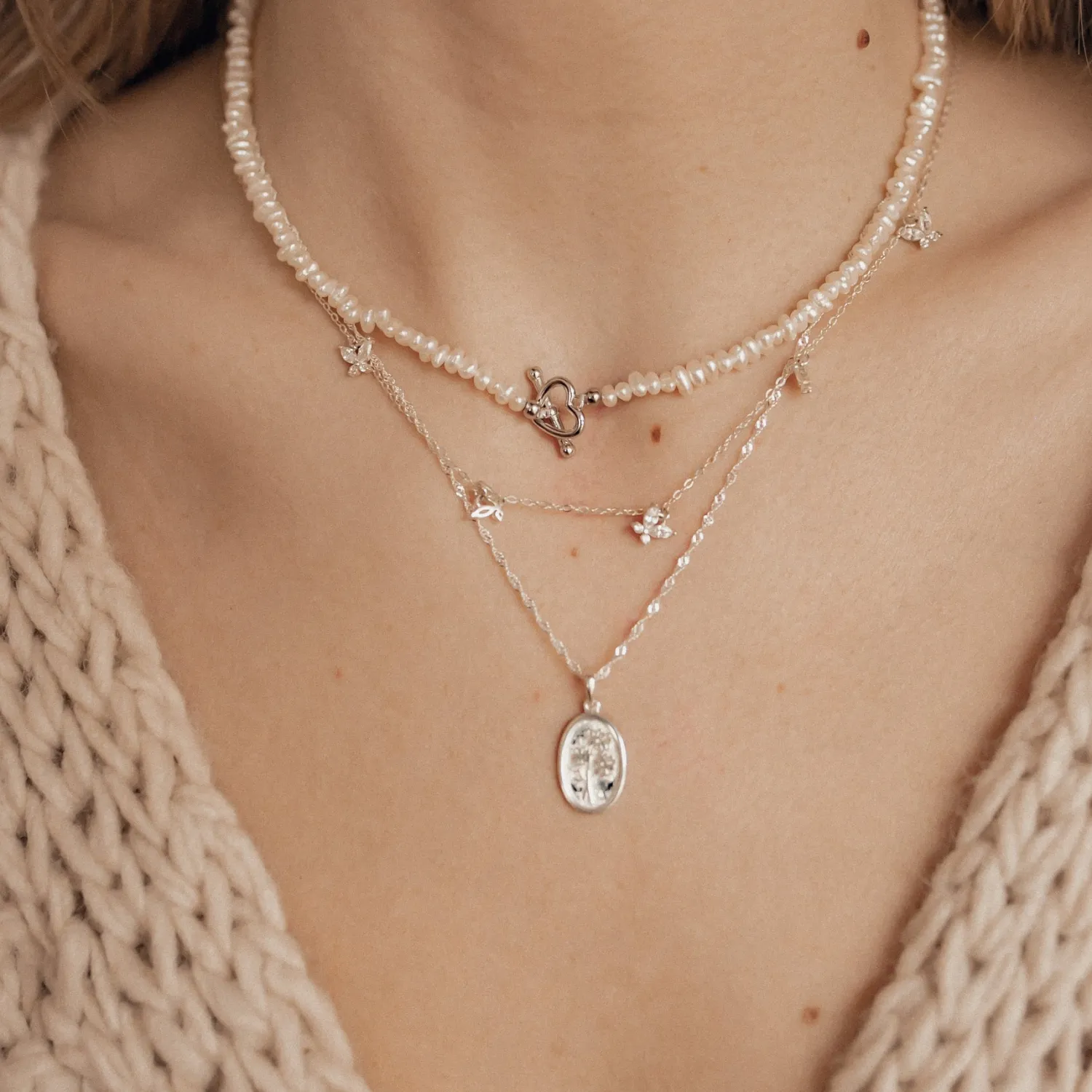 Filigrane Ketten | Hey Happiness Filigrane Singapurkette Sterlingsilber Silver