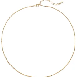 Filigrane Ketten | Hey Happiness Filigrane Singapurkette Vereter Sterlingsilber Gold