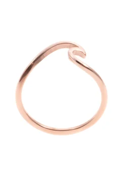 Schlichte Ringe | Hey Happiness Filigraner Wellenförmiger Ring in Rosegold Rose Gold