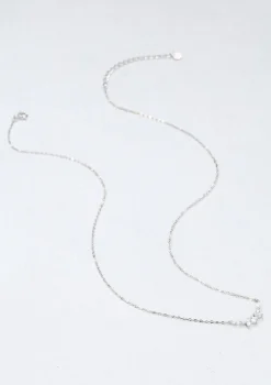 Filigrane Ketten | Hey Happiness Fireworks Zirkonia Kette Sterlingsilber Silver