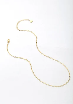 Choker Ketten | Filigrane Ketten | Hey Happiness Flache Rolokette farbe Gold