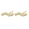 Ohrstecker | Hey Happiness Flow 585 Ohrstecker Gold