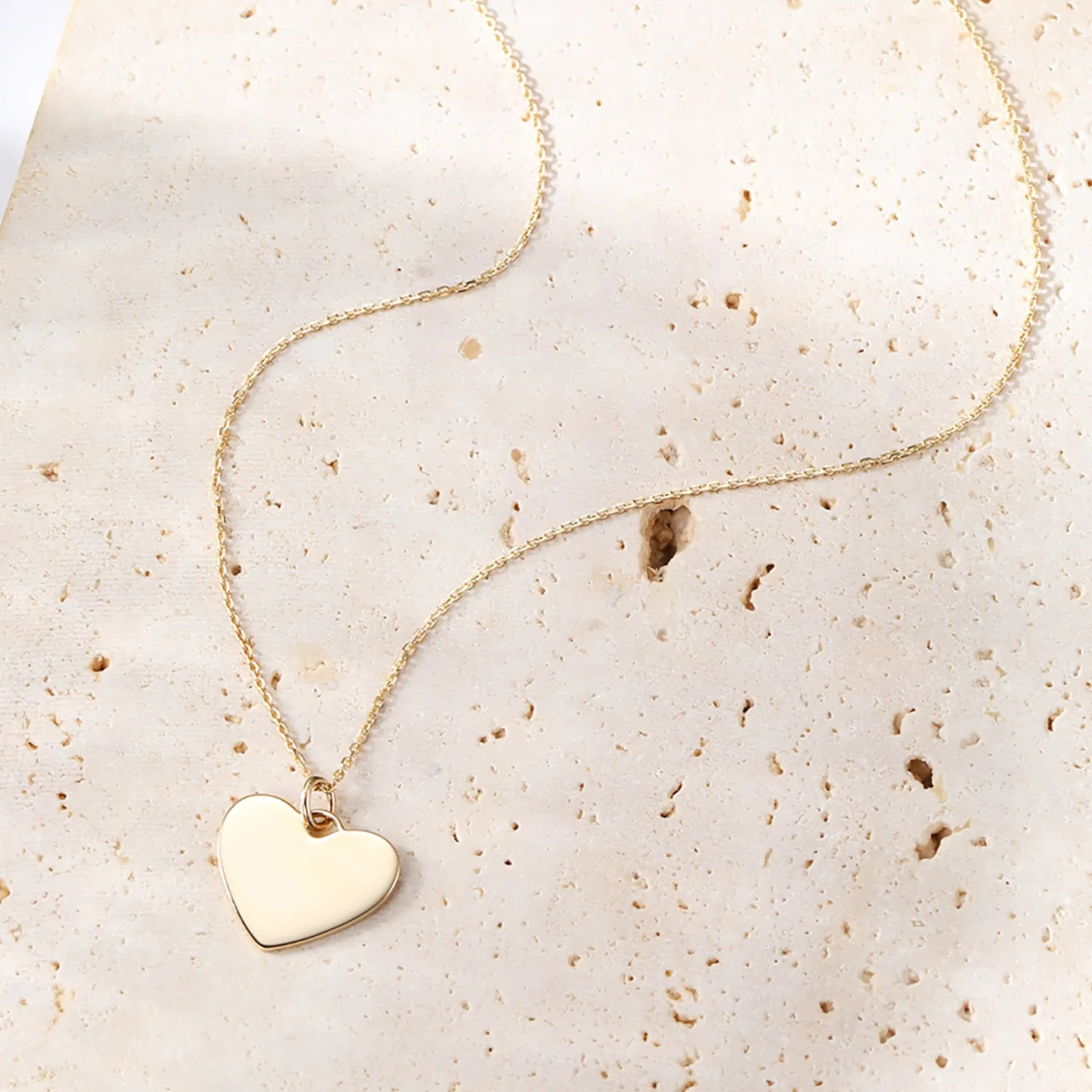 Filigrane Ketten | Hey Happiness Forever Anhänger Kette 14K Gold