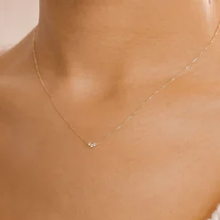 Filigrane Ketten | Hey Happiness Freude Kette 14K Gold