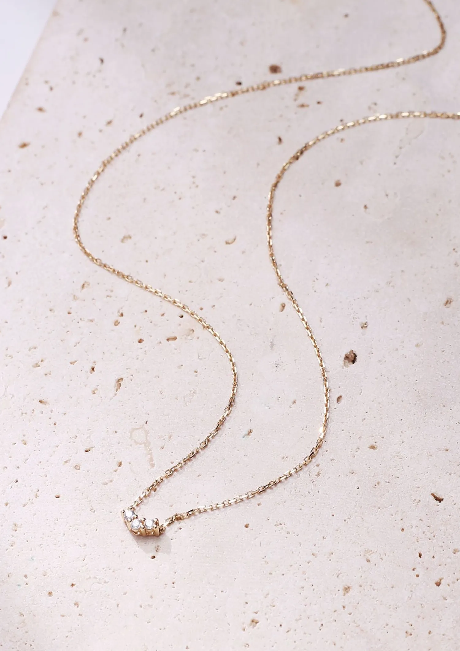 Filigrane Ketten | Hey Happiness Freude Kette 14K Gold
