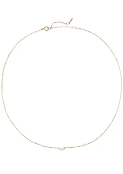 Filigrane Ketten | Hey Happiness Freude Kette 14K Gold