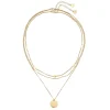 Necklace Sets | Hey Happiness Geo Plättchen Kette Set
