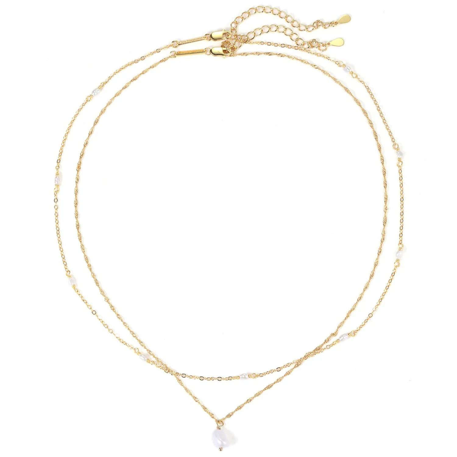 Filigrane Ketten | Necklace Sets | Hey Happiness Glamour Ketten Set Sterlingsilber