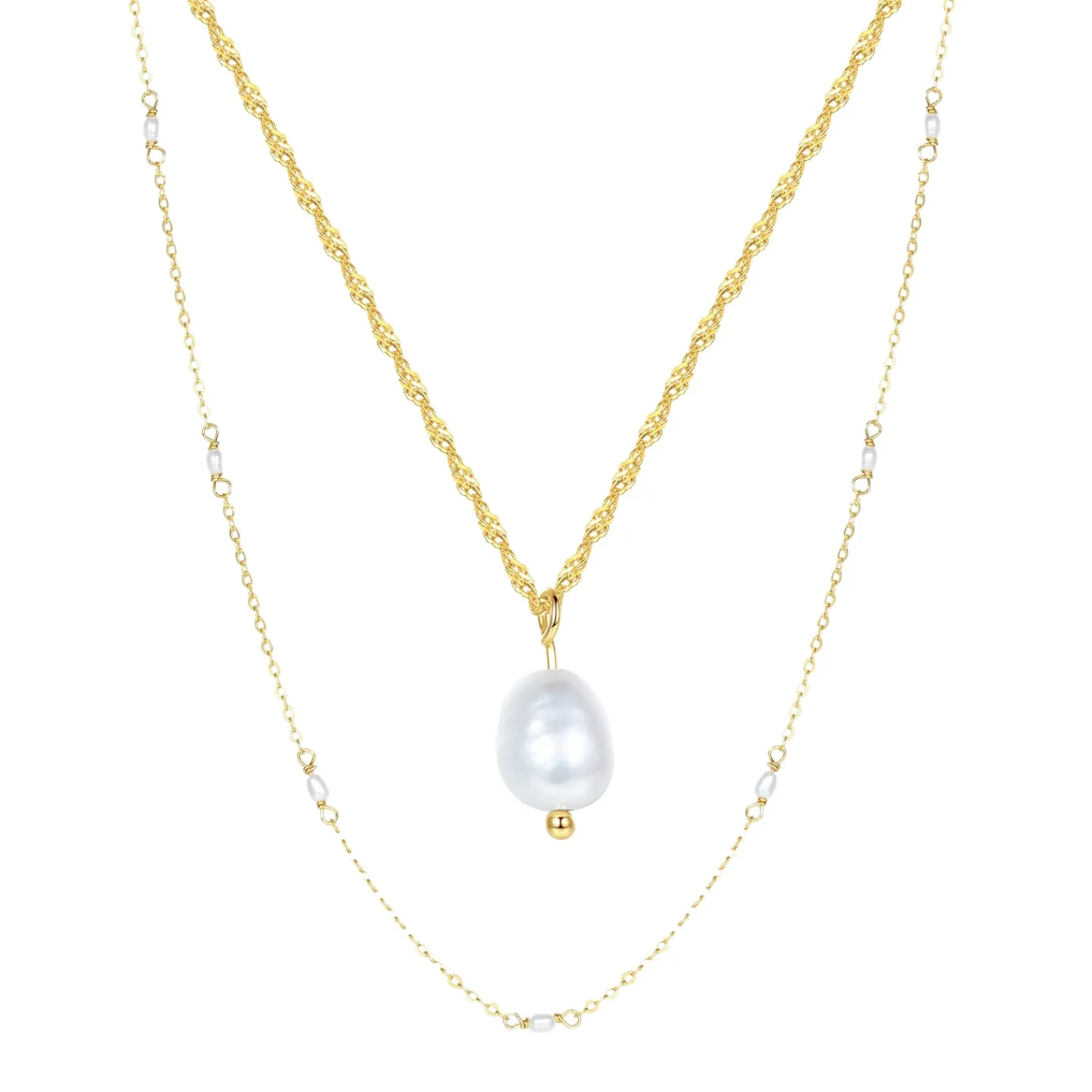 Filigrane Ketten | Necklace Sets | Hey Happiness Glamour Ketten Set Sterlingsilber