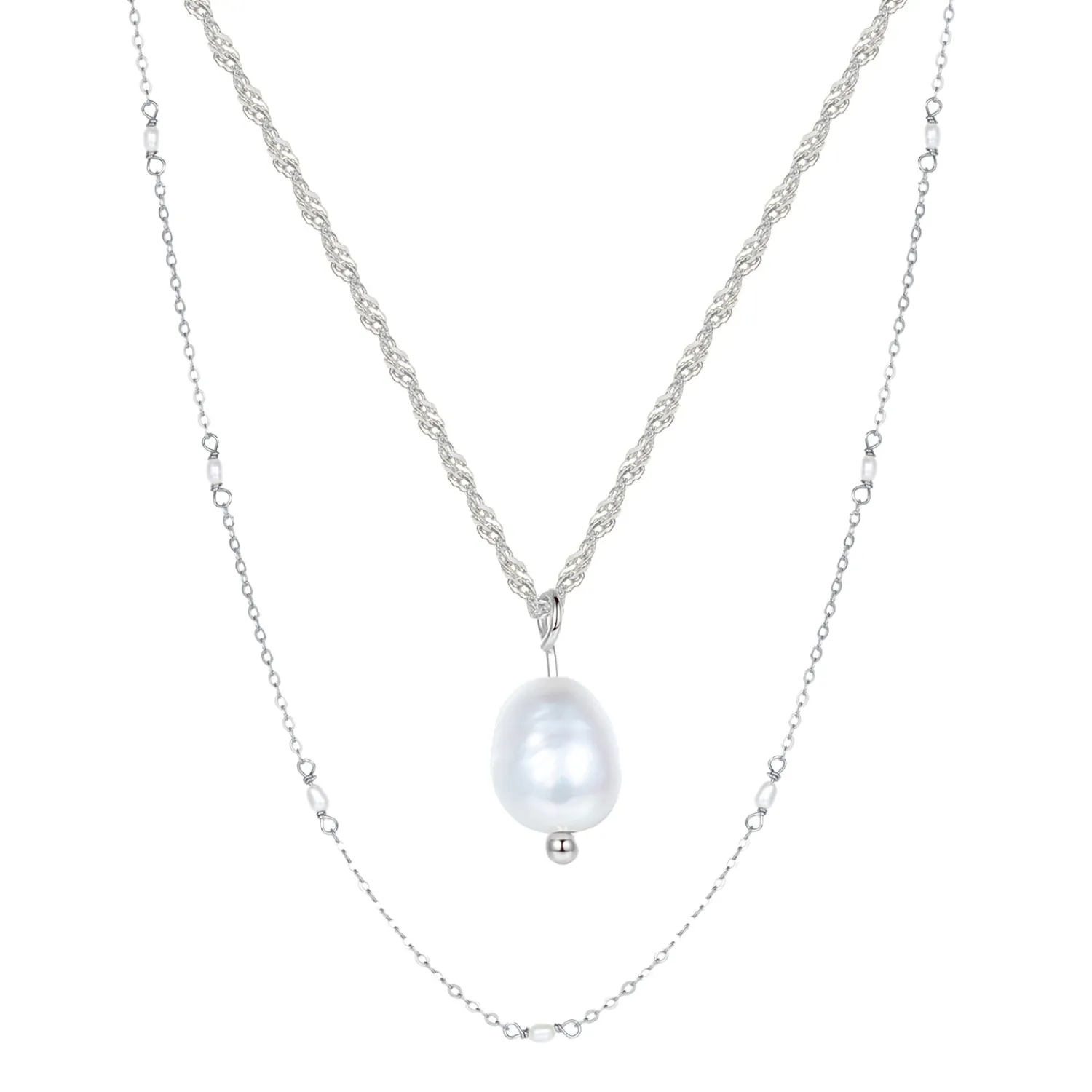 Filigrane Ketten | Necklace Sets | Hey Happiness Glamour Ketten Set Sterlingsilber