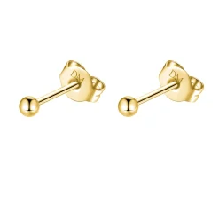 Ohrstecker | Hey Happiness Glint Ohrringe 14K Gold
