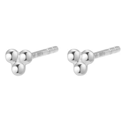 Ohrstecker | Hey Happiness Glint Triad Ohrstecker 14K Gold