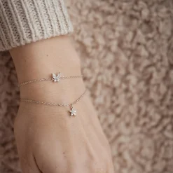 Charm Armbänder | Hey Happiness Gänseblümchen Armband Sterlingsilber