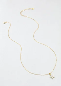 Necklace Sets | Hey Happiness Gänseblümchen und Schmetterling Ketten Set in Gold