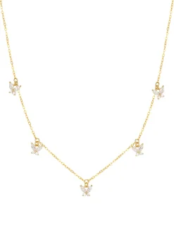 Necklace Sets | Hey Happiness Gänseblümchen und Schmetterling Ketten Set in Gold