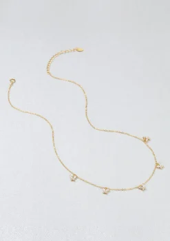 Necklace Sets | Hey Happiness Gänseblümchen und Schmetterling Ketten Set in Gold
