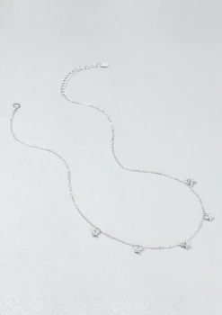 Necklace Sets | Hey Happiness Gänseblümchen und Schmetterling Ketten Set Silber Silver