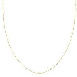 Filigrane Ketten | Hey Happiness 585 Marinekette Schimmer Gold