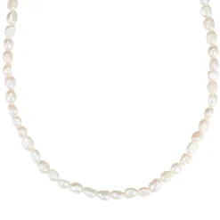 Choker Ketten | Perlenketten | Hey Happiness Grace Perlenkette Sterlingsilber Gold