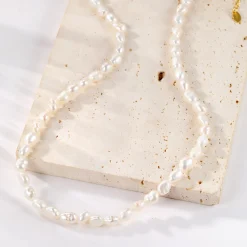 Choker Ketten | Perlenketten | Hey Happiness Grace Perlenkette Sterlingsilber Gold