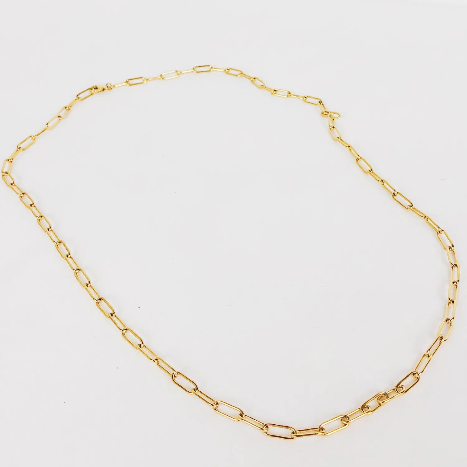 Lariat Necklaces | Statement Ketten | Hey Happiness Großgliedrige Kette Y Gold
