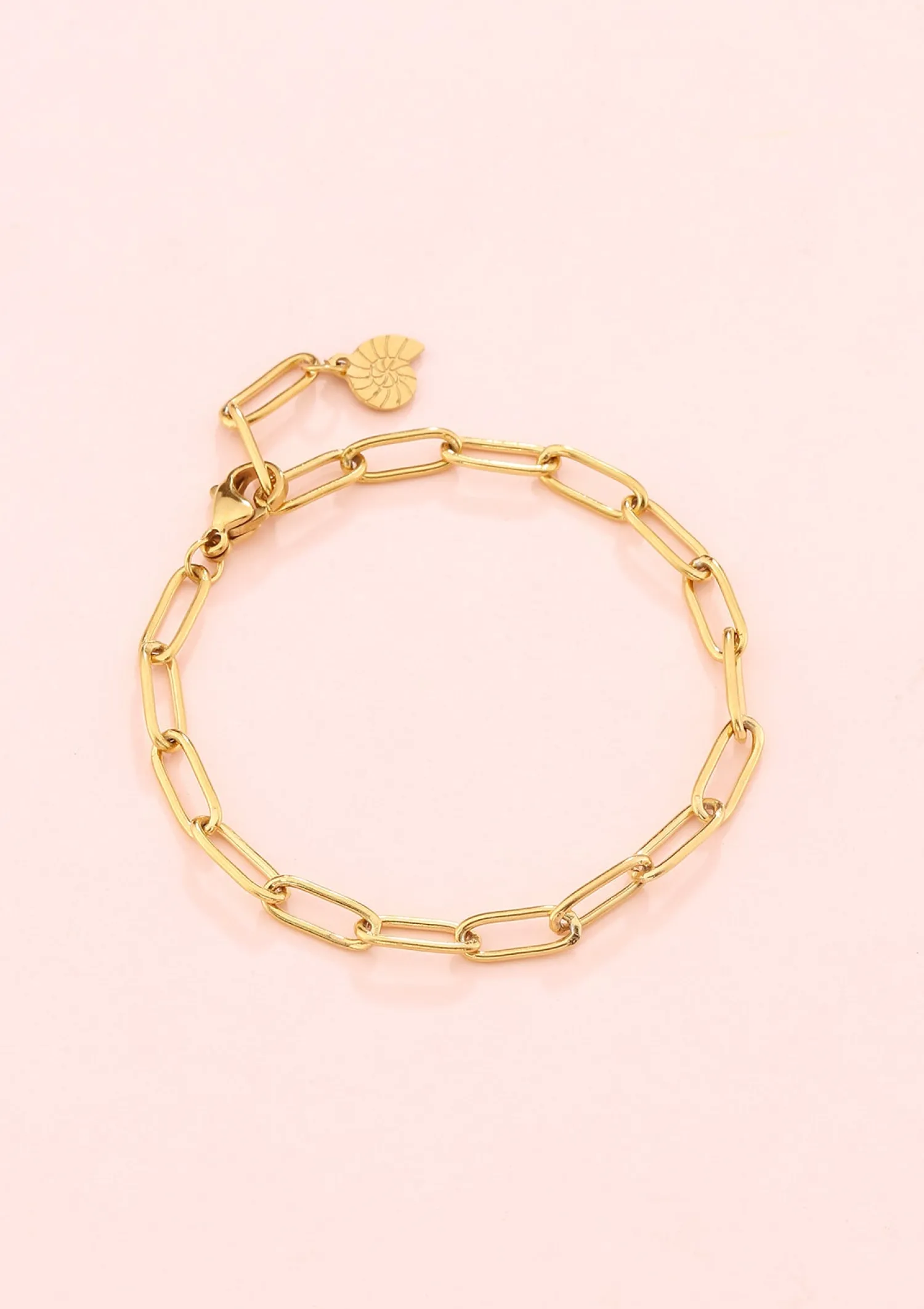 Ketten Armbänder | Hey Happiness Großgliedriges Armband Gold