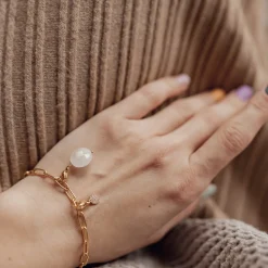 Ketten Armbänder | Hey Happiness Großgliedriges Armband Gold