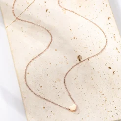 Filigrane Ketten | Hey Happiness Halskette mit Anhänger „Sweetheart“ in Roségold Rose Gold