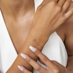 Charm Armbänder | Hey Happiness Herz Armband Love Sterlingsilber