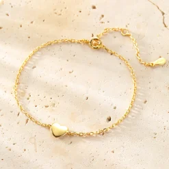 Charm Armbänder | Hey Happiness Herz Armband Love Sterlingsilber