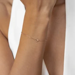 Charm Armbänder | Hey Happiness Herz Armband Love Sterlingsilber
