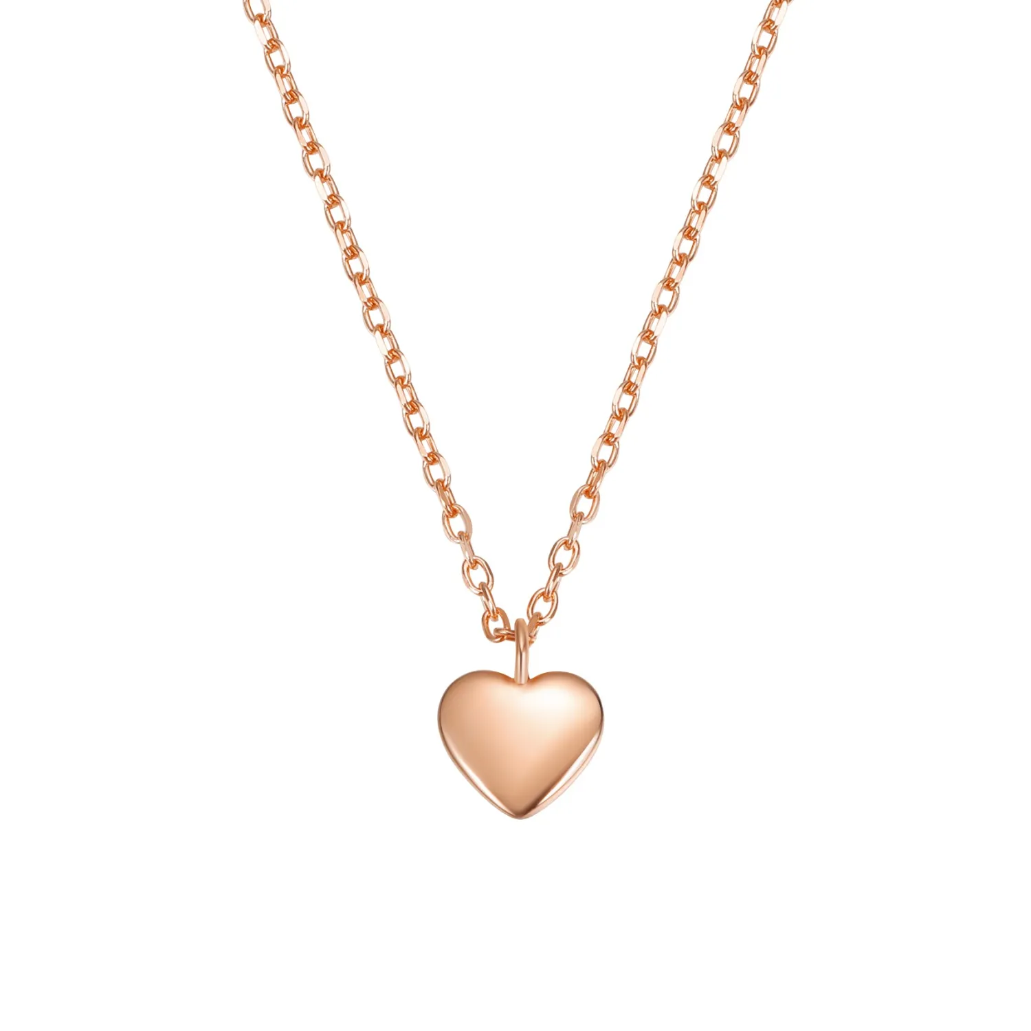 Filigrane Ketten | Hey Happiness Herz Halskette Love Sterlingsilber