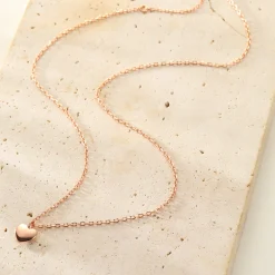 Filigrane Ketten | Hey Happiness Herz Halskette Love Sterlingsilber